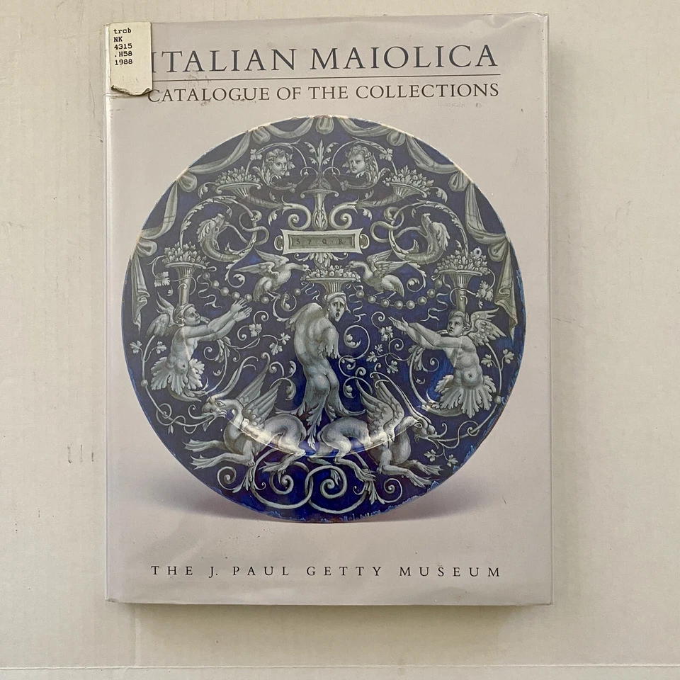 Italian Maiolica: Catalogue of the Collections J Paul Getty Museum - Museum Copy - Image 1 of 4