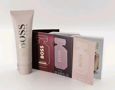 Hugo Boss The Scent for Her Set 50 ml Duschgel & 3x 1,2 ml Eau De Parfum