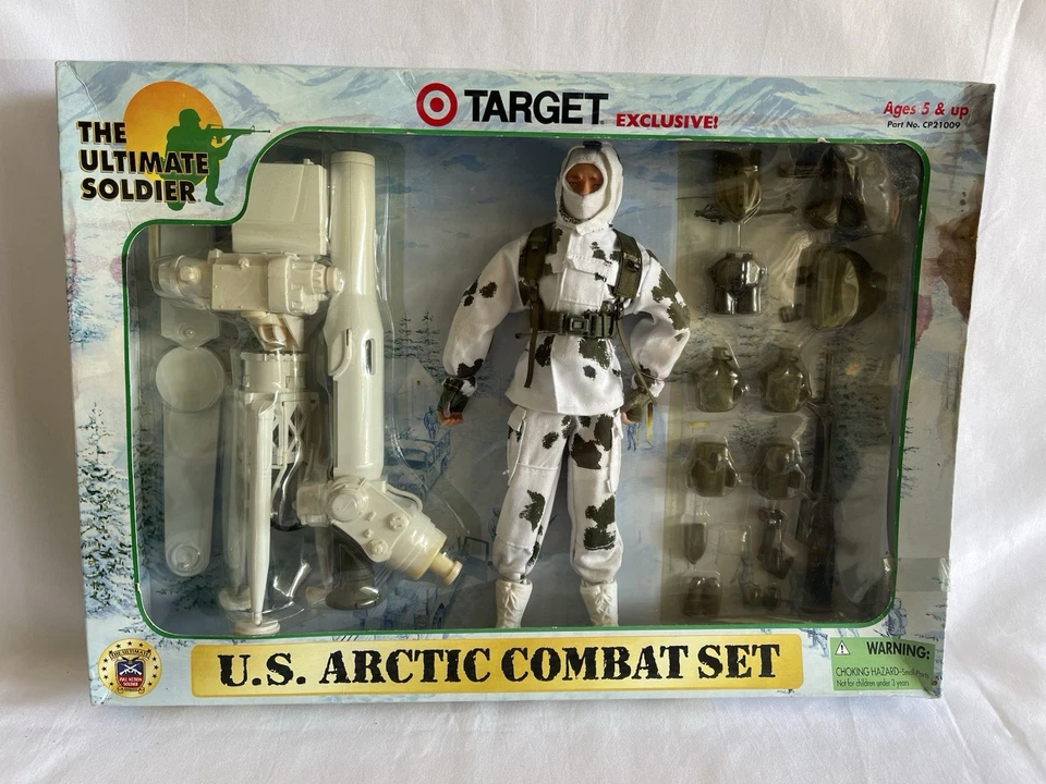 21st century toys Ultimate Soldier 12" TARGET EXCLUSIVO U.S. Artic Combat Set Foto 1 de 4