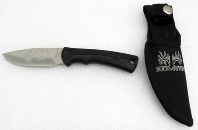 Buck Master Hunting Knife 673 w/Sheath 3" Straight Blade - Image 1 of 4
