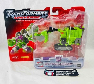 Transformers Universe 2005 Robots in Disguise RID Deluxe Class Steamhammer MOSC Foto 1 de 2