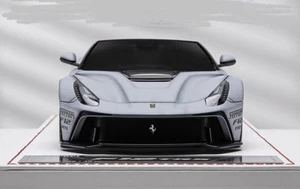 1:18 D&G DAVIS & GIOVANNI FERRARI F12 TRS MATT GRAY DIRT No MR BBR AMALGAM 34/48 - Picture 1 of 19
