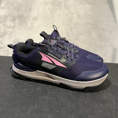 Zapatos Altra Lone Peak 7 para mujer talla 6,5 azul marino púrpura Trail Running MaxTrac EGO Foto 1 de 4