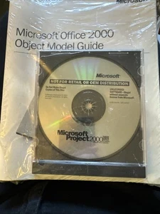 Microsoft Office 2000 Object Model Guide Vtg Vintage EUC 52 Pages 7.5" x 9" Seal - Picture 1 of 8