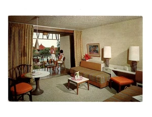 Postcard 1960s 1970s 'KONA INN, KAILUA-KONA, HAWAII' Hotel Room (Please READ) - Picture 1 of 5