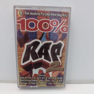 100% Rap volume 2 Hits UK 22-Track Cassette Tape 1994 STAC 2729 - Picture 1 of 6
