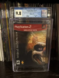 Twisted Metal Black PlayStation 2 PS2 Greatest Hits Graded CGC 9.8 A++ Seal - Picture 1 of 2