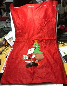 Geschenksäcke mit weihnachtlich angenähten Figuren - Bild 1 von 2