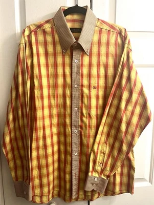 Christian Lacroix Homme Contemporary Mens Shirt XL Made In Argentina - Image 1 of 4