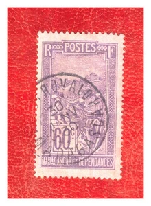 MADAGASCAR . N ° 140 . 60 c OBLITERE . SUPERBE . - Picture 1 of 2
