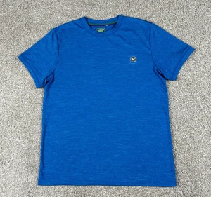 Wimbledon The Championships Tennis T Shirt Mens Medium Blue Performance Wicking - Picture 1 of 10