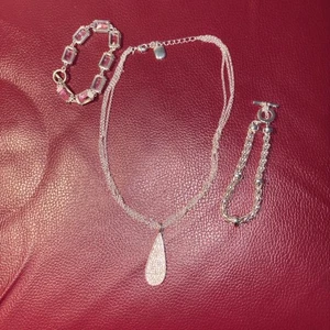 3 piezas Ralph Lauren Trío-Collar Brillante y 2 Pulseras-NUEVO-Regalos de Navidad - Imagen 1 de 12