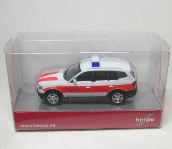 BMW X3 Elw Disponendo Pompieri Salzgitter 1:87 HERPA - Immagine 1 di 1