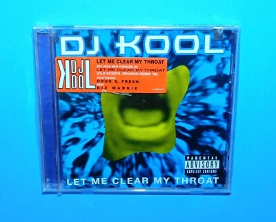DJ KOOL -LET ME CLEAR MY THROAT---1996 HIP-HOP CD SEALED w/ HYPE STICKER!!!!! - Image 1 of 2