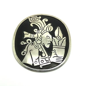 GROßE Mexico Designer signierte AJ Bernice Goodspeed 925 Silber Brosche Anstecknadel Anhänger - Bild 1 von 3