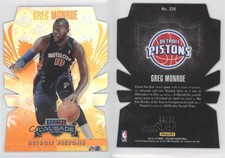 2013-14 Panini Crusade Crusade Orange Die-Cut /99 Greg Monroe #226