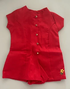 American Girl red Romper (NWOB) 2008 - Picture 1 of 4