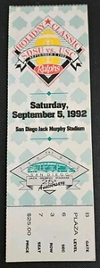 San Diego State Aztecs USC Trojans Football Ticket Stub 9/5 1992 Marshall Faulk - Bild 1 von 2