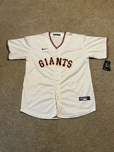 San Francisco Giants MLB Nike Cream Pull Over Jersey Men’s Large NWT Nice! - Picture 1 of 7