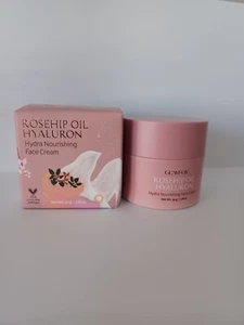 GLAMFOX Korean Rosehip Oil Hyaluron Hydra Nourishing Texturiser Face Cream - 50g - Picture 1 of 9