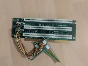 3-Slot 64-bit PCI 90 degree angle Riser Card 2U - Picture 1 of 1