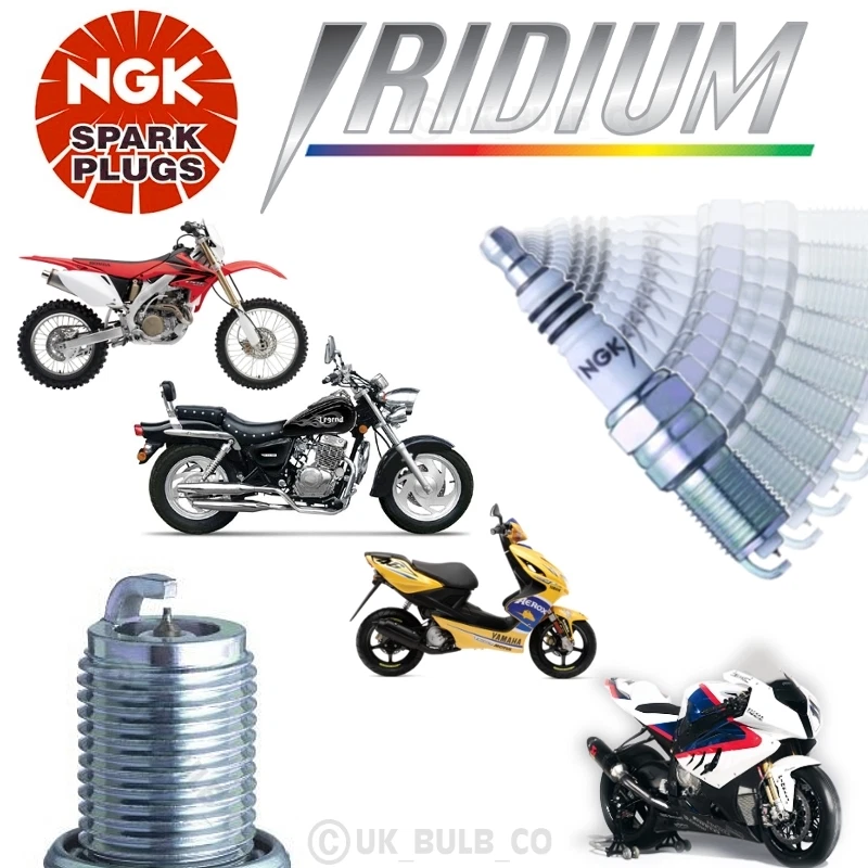 4 X Bougies Iridium NGK Kawasaki ZZR 1400 ZZR1400 6289 X 4 - Photo 1/1