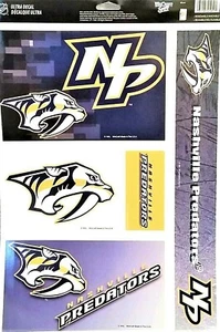 Nashville Predators Ultra Decals - Picture 1 of 1