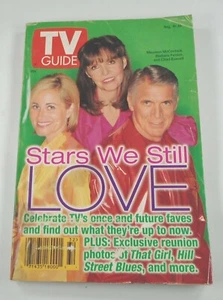 TV Guide magazine STARS WE STILL LOVE COVER Maureen McCormick Aug 10 1996 issue - Imagen 1 de 3