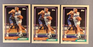 3 card lot 1992-93 Topps Basketball #393 Alonzo Mourning Rookie RC - Picture 1 of 2