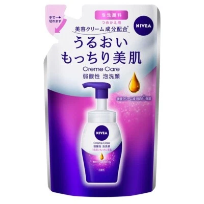 Kao [NIVEA:透明美容弱酸性泡沫洗面奶保湿补充130毫升] — 第 1/4 张图片