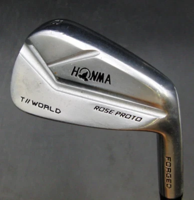 Honma Forged T World Rose Proto 8 Iron Extra Stiff Steel Shaft Honma Grip - Image 1 of 4