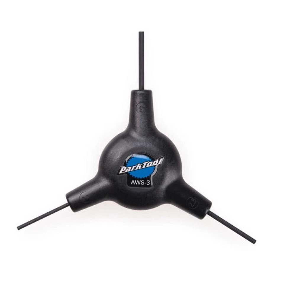 Park Tool AWS-3 3 Way 2 2.5 3mm Allen Key Tool - image 1 of 1