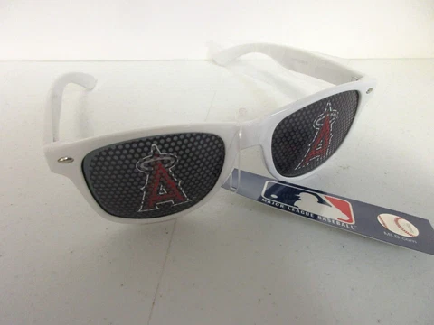 LOS ANGELES ANGELS MLB Baseball SUNGLASSES WHITE Plastic Siskiyou NEW Cover