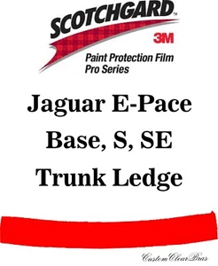 3M Scotchgard Paint Protection Pro Series 2018 2019 2020 2021 2022 Jaguar E-Pace - Picture 1 of 3