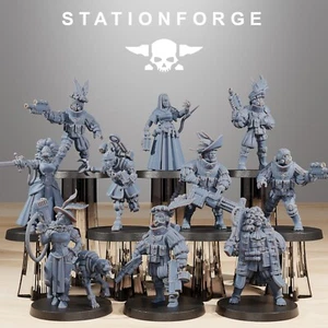 Imperial Soldiers of the Royal Guard x 11 Starfly Division, Stationforge - Picture 1 of 8