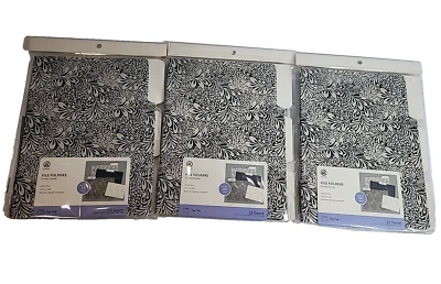 Чехол из 3 U брендов 12ct папки для файлов декоративные цветы - Изображение 1 из 4