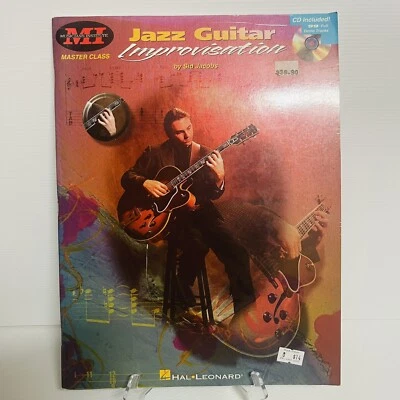 Musicians Institute Jazz Guitar Book Improvisation-Master Class Sid Jacobs - Image 1 of 4