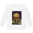 'Fractured Human Skull' Kid's Long Sleeve T-Shirts (KL096719)