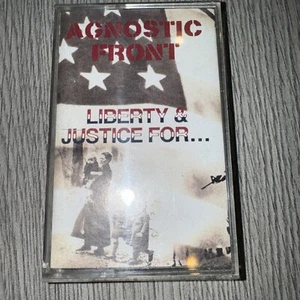 Agnostic Front - Liberty & Justice For... (1987, Cassette, Relativity Records) - Picture 1 of 6