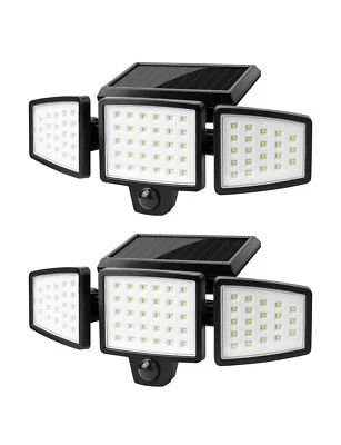 LE Luces Solares para Exterior, Luces Solares Exterior con Sensor de Movimiento, WL4000... Foto 1 de 4