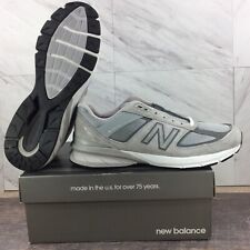 New Balance 990v5 Made In USA Grey M990GL5 Shoes Sneakers Men's Size 12
