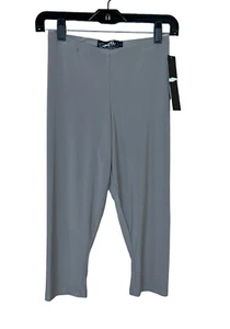 NEW Sympli Gray Cropped Legging Size 2 High Rise Pull On Pant Stretch Skinny - Picture 1 of 11