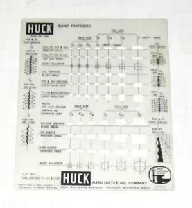 Modello di fissaggio cieco Huck - parte 200 - Foto 1 di 1