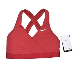 NWT Pink Nike Dri-Fit Sports Bra - Medium - Picture 1 of 5