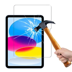 Full Tempered Glass Screen Protector for Apple iPad 10th Gen 10.9 Inch 2022 2023 - Picture 1 of 10