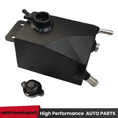 Tanque de desbordamiento de refrigerante de radiador de aluminio con tapa para Chevrolet Aveo 2007-2011 Foto 1 de 4
