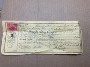 Banconota promessa 24 settembre 1900 leggi fosfato Co. 23,50 dollari Springfield Tn B19 - Foto 1 di 9