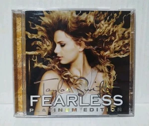 Taylor Swift FEARLESS PLATINUM EDITION Audio CD + DVD 2009 Big Machine - Foto 1 di 8