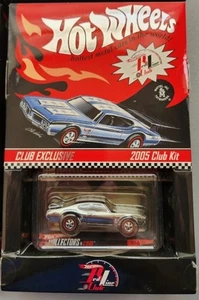 2005 HOT WHEELS RLC OLDS 442 LOW 896/7000 CHROME CLUB CAR REDLINE EXCLUSIVE BLUE - Picture 1 of 1