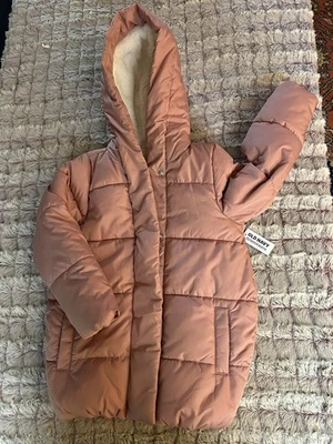 Nueva Chaqueta Antigua Niña Rosa Azul Marino Talla Pequeña Foto 1 de 4